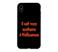 Custodia per iPhone XS Max Cest Mon Costume d Halloween Francese Halloween Humor