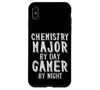 Custodia per iPhone XS Max Chemistry Major By Day Gamer By Night - Chemistry Students
