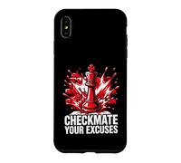 Custodia per iPhone XS Max Chess Player Checkmate Your Excuses Motivational