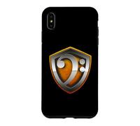 Custodia per iPhone XS Max Chiave di basso Eroe carattere regalo per bassista