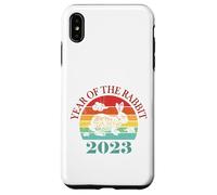 Custodia per iPhone XS Max Chinese New Year 2023 Year of the Rabbit 2023