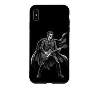 Custodia per iPhone XS Max Chitarrista Rock Vintage con Stile Ribelle