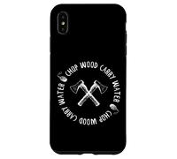Custodia per iPhone XS Max CHOP WOOD PORTA ACQUA Mindful Meditator Sweet Meme