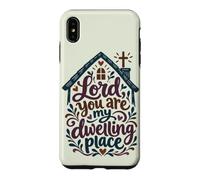 Custodia per iPhone XS Max Christian Faith Signore Tu sei la mia dimora