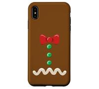 Custodia per iPhone XS Max Christmas Gingerbread Costume Kids Funny Christmas Holiday