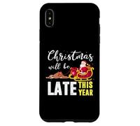 Custodia per iPhone XS Max Christmas will be late this year - Babbo Natale