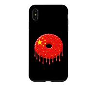 Custodia per iPhone XS Max Ciambella Ciambella Bandiera Cinese China Pride Love Graffiti Drip