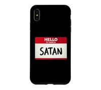 Custodia per iPhone XS Max Ciao, mi chiamo Satana