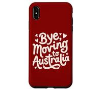 Custodia per iPhone XS Max Ciao, Trasferirsi in Australia