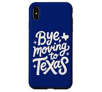 Custodia per iPhone XS Max Ciao, trasferirsi in Texas