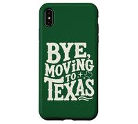 Custodia per iPhone XS Max Ciao, trasferirsi in Texas