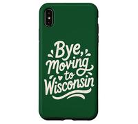 Custodia per iPhone XS Max Ciao, trasferirsi in Wisconsin