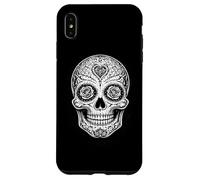 Custodia per iPhone XS Max Cinco de mayo giorno dei morti cranio occhi rosa