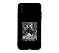 Custodia per iPhone XS Max Citazione di Anton Cechov Il silenzio spezza il cuore
