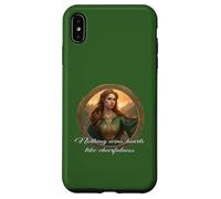 Custodia per iPhone XS Max Citazione di Dwynwen Niente vince cuori come allegria