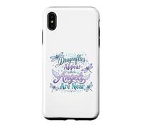 Custodia per iPhone XS Max Citazione spirituale della libellula Angelo Remembrance