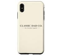 Custodia per iPhone XS Max Classic Dad Co. - Leggende grafiche minimaliste per tutti i giorni