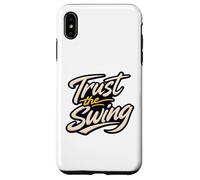 Custodia per iPhone XS Max Clubhouse Life, Golf Range Life Trust the Swing Golfers Life