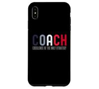 Custodia per iPhone XS Max Coach Definition Tshirt Coach Tee da uomo Funny Coach