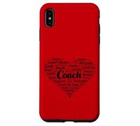 Custodia per iPhone XS Max Coach Definition Tshirt Coach Tee da uomo Funny Coach