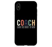 Custodia per iPhone XS Max Coach Definition Tshirt Coach Tee da uomo Funny Coach