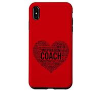 Custodia per iPhone XS Max Coach Definition Tshirt Coach Tee da uomo Funny Coach