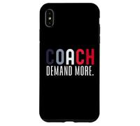 Custodia per iPhone XS Max Coach Definition Tshirt Coach Tee da uomo Funny Coach