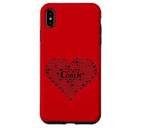 Custodia per iPhone XS Max Coach Definition Tshirt Coach Tee da uomo Funny Coach