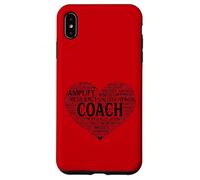 Custodia per iPhone XS Max Coach Definition Tshirt Coach Tee da uomo Funny Coach