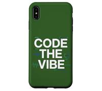 Custodia per iPhone XS Max Code The Vibe Coding Design per sviluppatori Coders