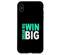 Custodia per iPhone XS Max Colore Acquavite Chiaro Dream/Win BIG Light Teal Aqua