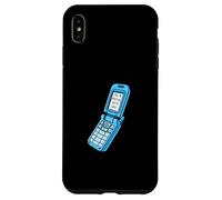 Custodia per iPhone XS Max Colore blu Call Me When You Get A Grip Grafica blu