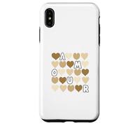 Custodia per iPhone XS Max Colore marrone chiaro Sell Out The Love Tan Graphic