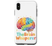 Custodia per iPhone XS Max Colorful Love Science Anatomia umana Il sussurro al cervello