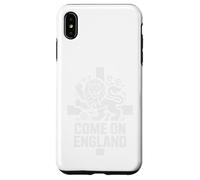 Custodia per iPhone XS Max COME ON ENGLAND Home Cheer Bandiera del paese Competition Squad