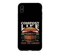 Custodia per iPhone XS Max Compost Life Nutrire i cicli del terreno del giardino