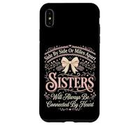 Custodia per iPhone XS Max Connected By Heart Sisters - Set di fratelli e fratelli abbinati
