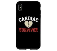 Custodia per iPhone XS Max Consapevolezza delle malattie cardiache del guerriero della salute dei sopravvissuti cardiaci