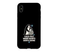Custodia per iPhone XS Max Conservazione dei pinguini Salvare la fauna selvatica Salvataggio specie in via
