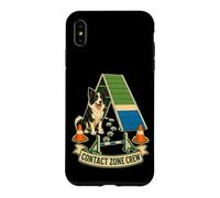 Custodia per iPhone XS Max CONTACT ZONE CREW Cane Agility Rampa