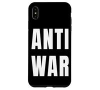 Custodia per iPhone XS Max Contro la guerra, niente più guerre, pace sul pianeta Terra