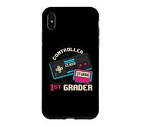 Custodia per iPhone XS Max Controller Class 1st Grader First Grade Retro Gamer Kid