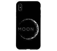 Custodia per iPhone XS Max Cool Abstract Moon Illustration Novelty Graphic Designs