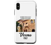 Custodia per iPhone XS Max Cool Verona Italy The Romeo & Juliet Illustration Graphic