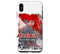 Custodia per iPhone XS Max Copertina a fumetti Red Sonja Jenny Frison She-Devil Warrior Sword
