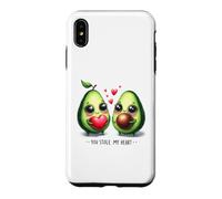 Custodia per iPhone XS Max Coppia carina di avocado che hai rubato il mio cuore amore