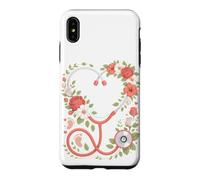 Custodia per iPhone XS Max Coquette Bow OB GYN Obstetrician Womens Health
