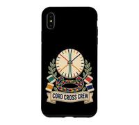 Custodia per iPhone XS Max CORD CROSS CREW Kumihimo Disco Intreccio Bobine
