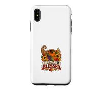 Custodia per iPhone XS Max Cornucopia del Ringraziamento cristiano abbondantemente benedetto