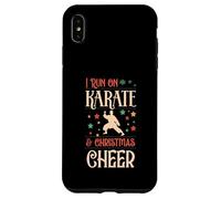Custodia per iPhone XS Max Corro su Karate e Natale Cheer Matching X-Mas Squad